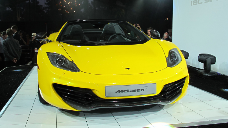 Illustration for article titled See The McLaren 12C Spider Live At Pebble Beach